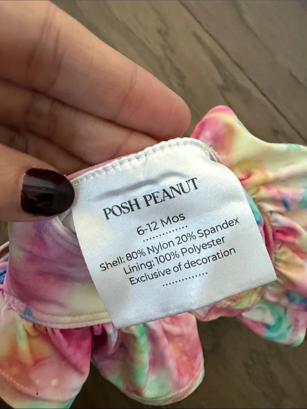 Posh Peanut Joplin Tie-Dye Flutter Sleeve One-Piece - Pink, Blue, Yellow, Green